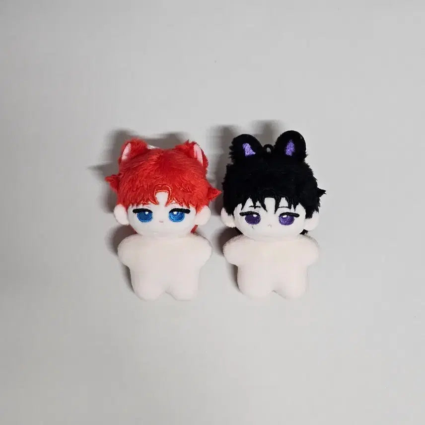 [BUNJANG] Demutjoo Cha Yujin Kim Raebin 5cm Plush Doll Jelly Testa Bundle Set / 데못죽 차유진 김래빈 솜인형 젤리테스타