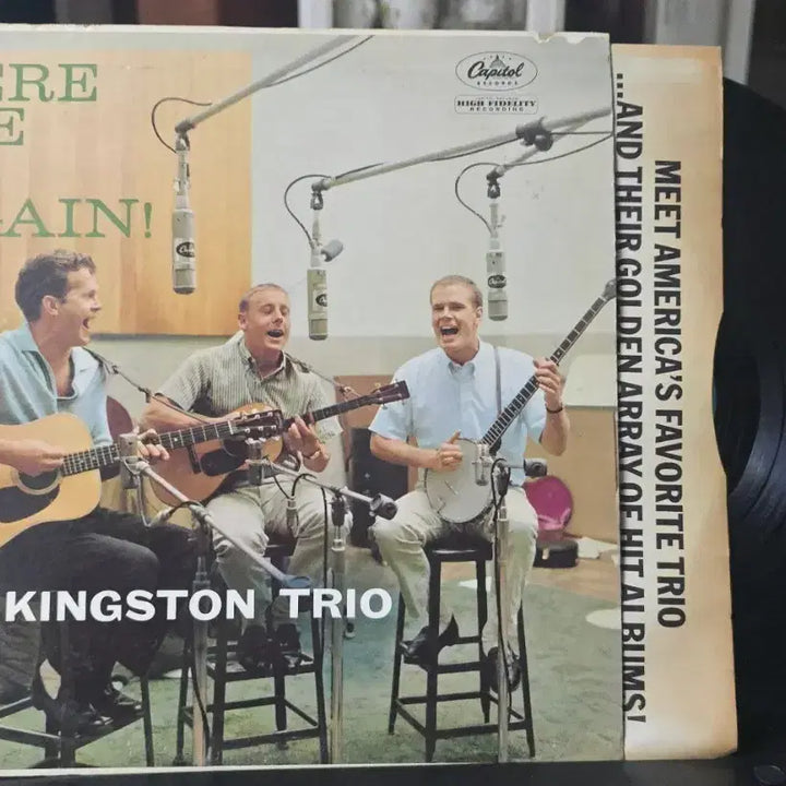 [SOLD OUT] The Kingston Trio_Here We Go Again_LP US