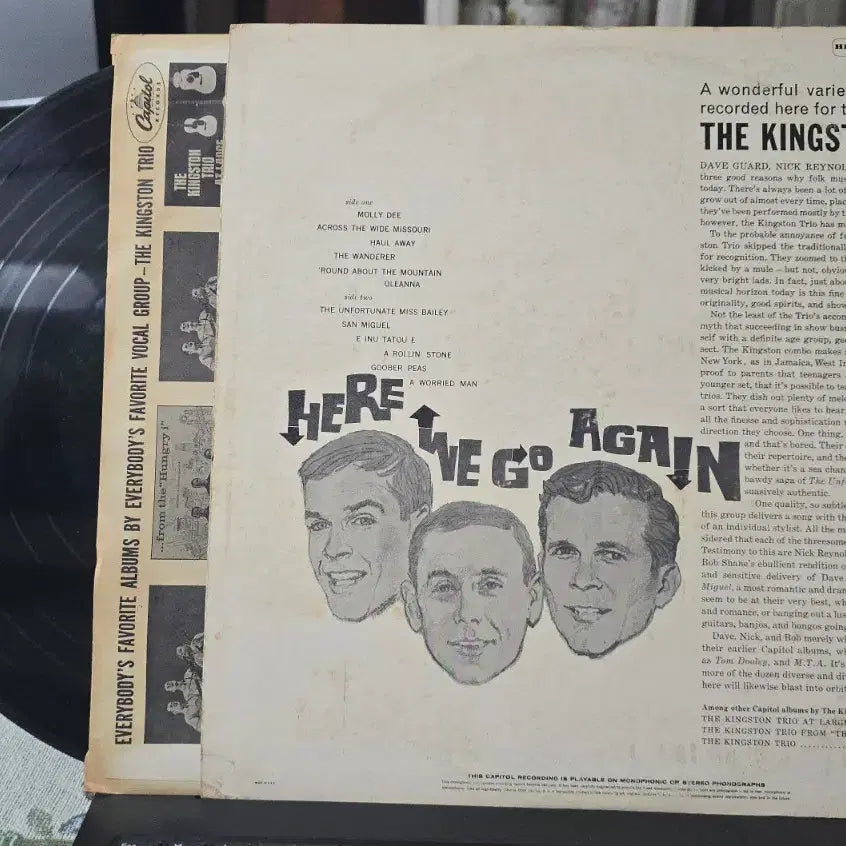 [SOLD OUT] The Kingston Trio_Here We Go Again_LP US