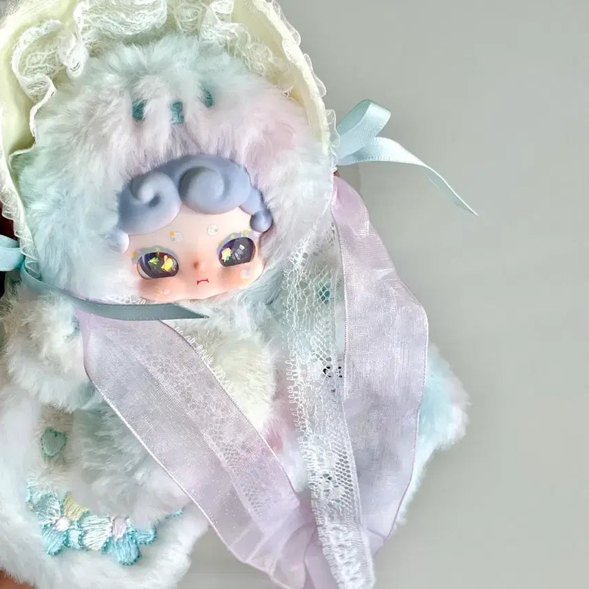 [BUNJANG] Luckydoll Bamtoki v6 Bonnet Hat "Cotton Candy" / 럭키디어나이 밤토끼 v6 티타임 _솜사탕