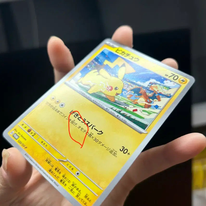 [BUNJANG] Pokemon Pikachu Scarlet &amp; Violet Promo Card / [프로모] 피카츄 스칼렛&amp;바이올렛 프로모 짐프로모 포켓몬카드