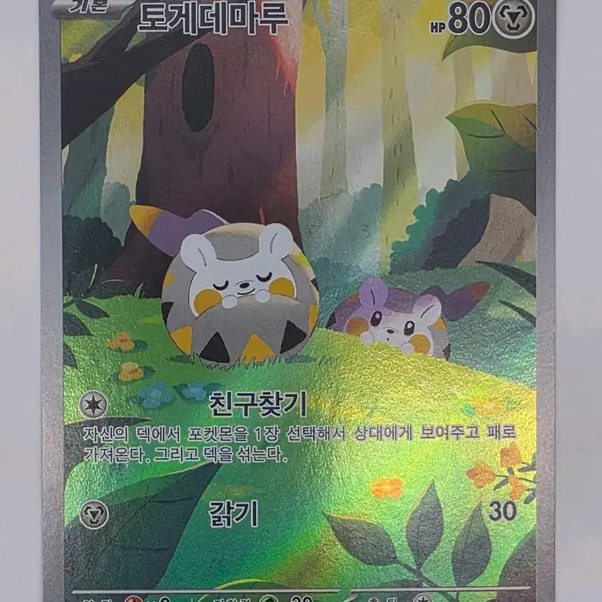[BUNJANG] Pokemon Togedemaru AR Card / 포켓몬카드 토게데마루 AR