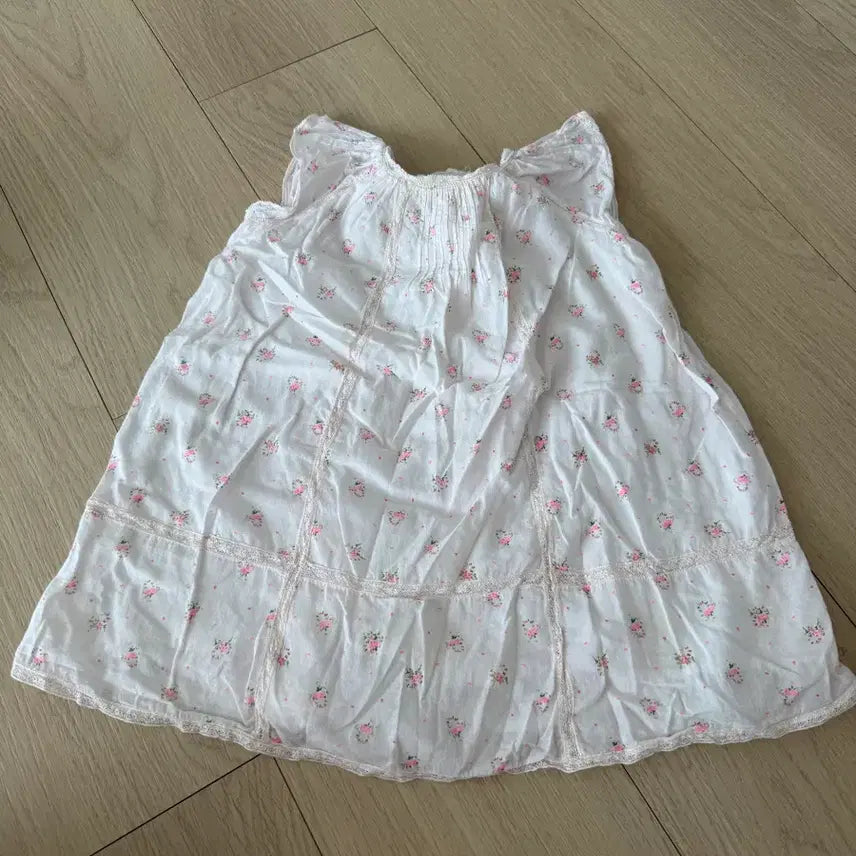 [BUNJANG] Bonpoint 2Y Printed Cotton Tunic Blouse / 봉쁘앙 블라우스 튜닉 2y