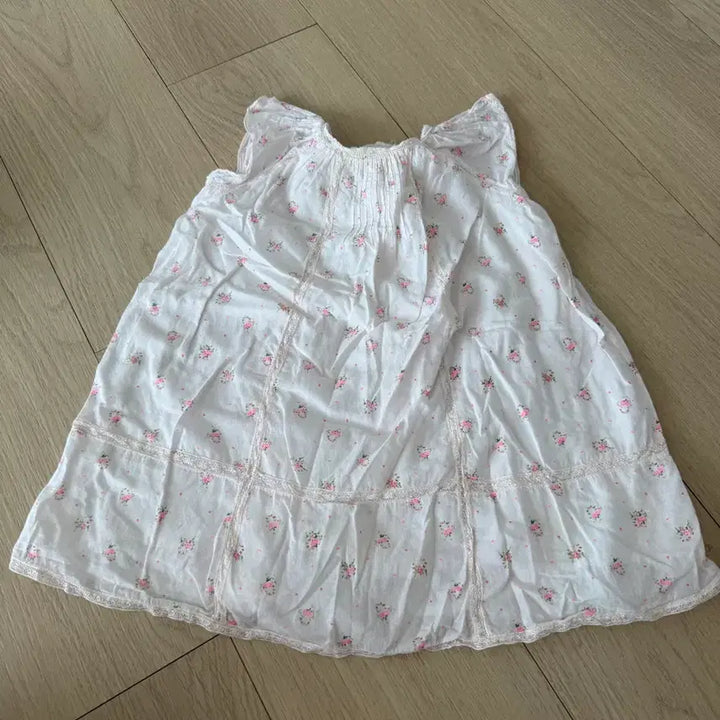 [BUNJANG] Bonpoint 2Y Printed Cotton Tunic Blouse / 봉쁘앙 블라우스 튜닉 2y
