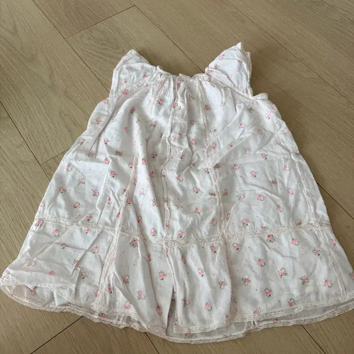 [BUNJANG] Bonpoint 2Y Printed Cotton Tunic Blouse / 봉쁘앙 블라우스 튜닉 2y