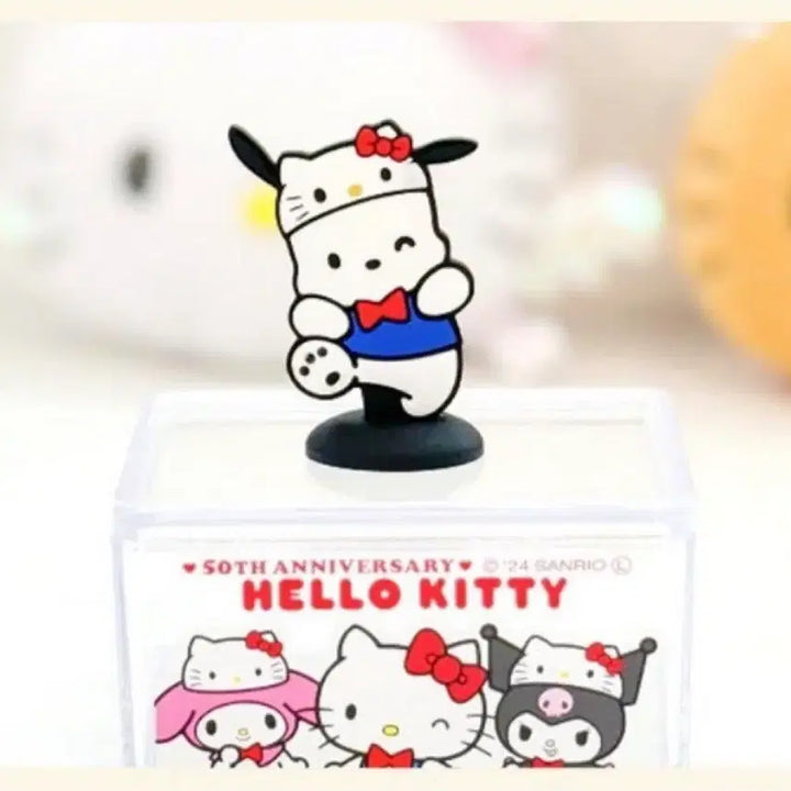 [BUNJANG] Sanrio Hello Kitty 50th Anniversary Rubber Stand Pochacco / [미개봉] 헬로키티 50주년 러버 스탠드 포차코 굿즈