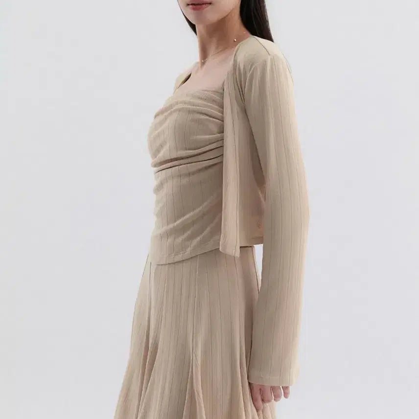 [BUNJANG] Grace Yu Joy Mini Skirt Beige L / 그레이스유- 조이 미니스커트 L사이즈