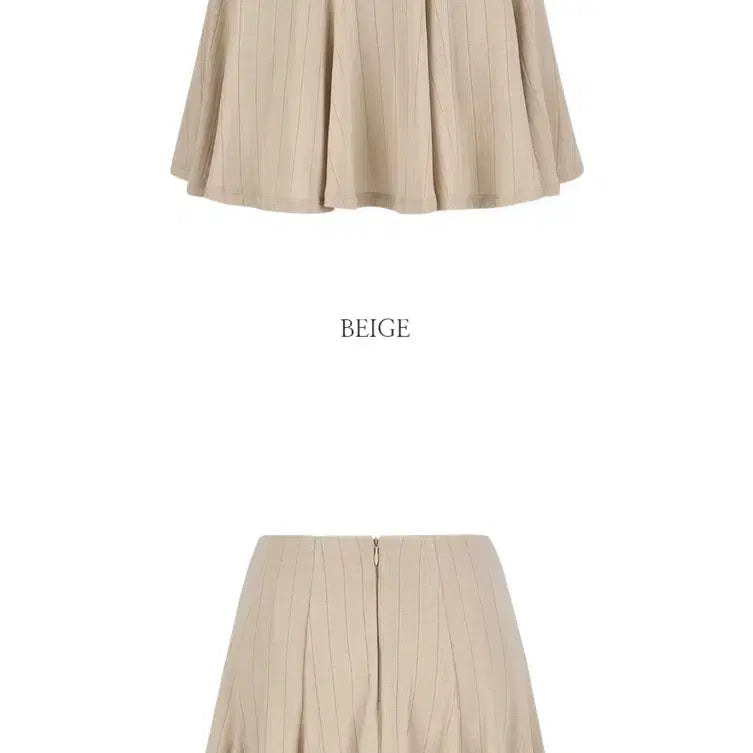 [BUNJANG] Grace Yu Joy Mini Skirt Beige L / 그레이스유- 조이 미니스커트 L사이즈