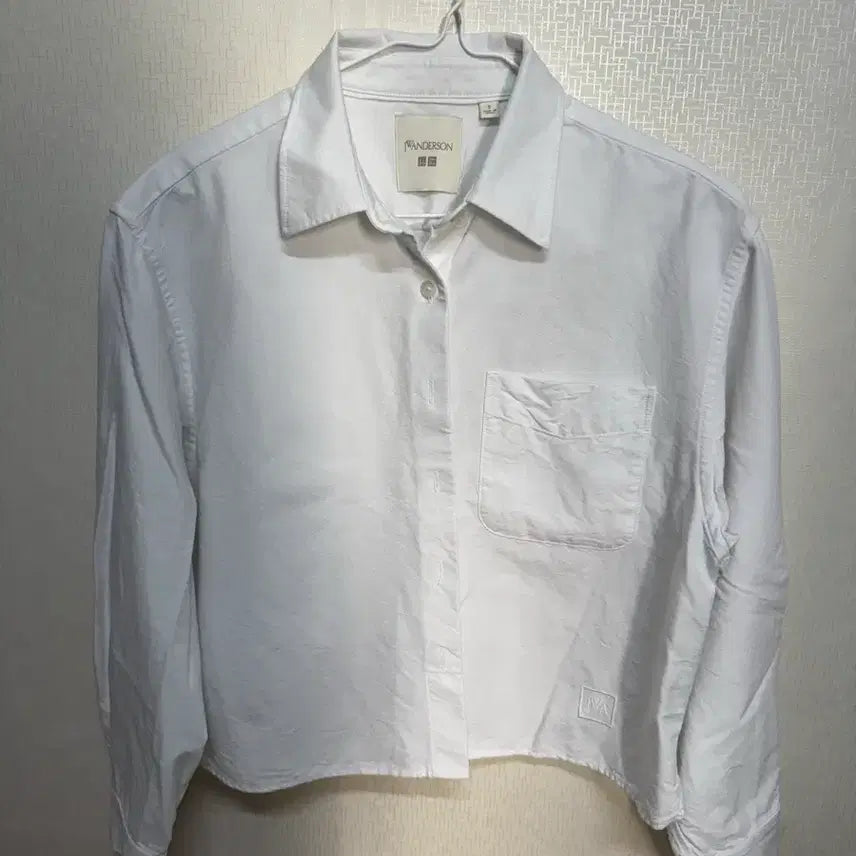 [SOLD OUT] 유니클로 jw앤더슨 옥스포드박시셔츠 화이트 스몰 s