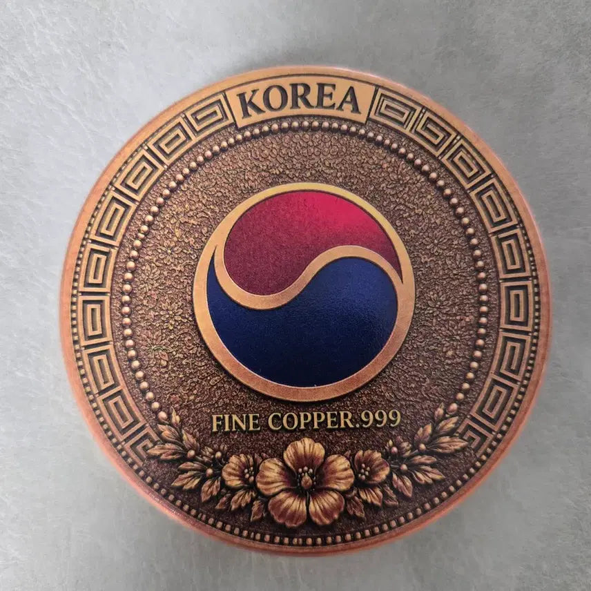 [BUNJANG] Tiger Engraved 1kg Copper Bar / 호랑이 문양 1키로그램 구리바