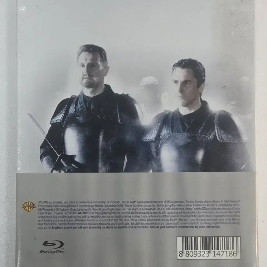 [BUNJANG] Batman Begins Steelbook Limited Edition Blu-ray (Sealed) / 베트맨 비긴스  정발 스틸북 한정판 블루레이 (미개봉)