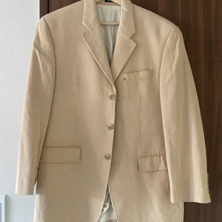 [BUNJANG] Polo Ralph Lauren Beige Blazer Jacket / 랄프로렌사 자켓