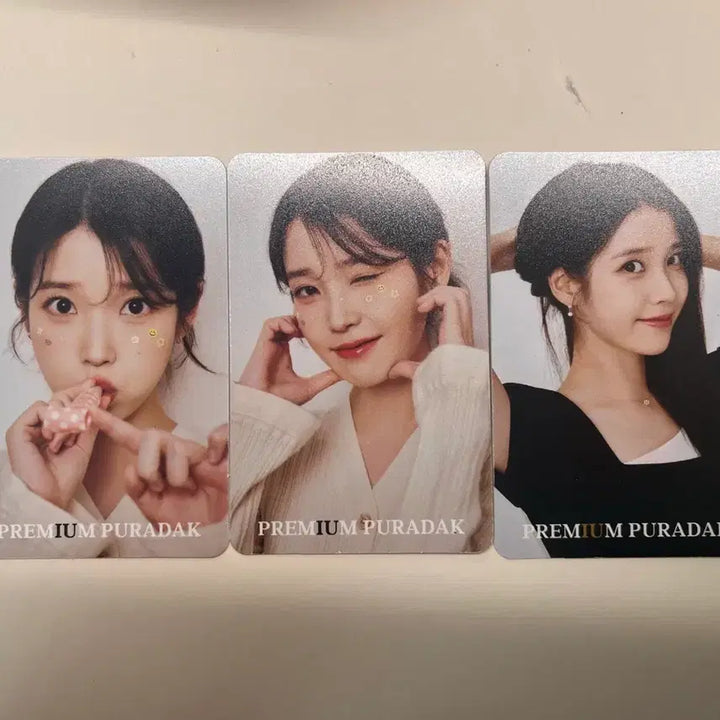 [BUNJANG] IU Foodland Photocard Bundle Set / 아이유 푸라닭 포토카드 세트 3종 일괄