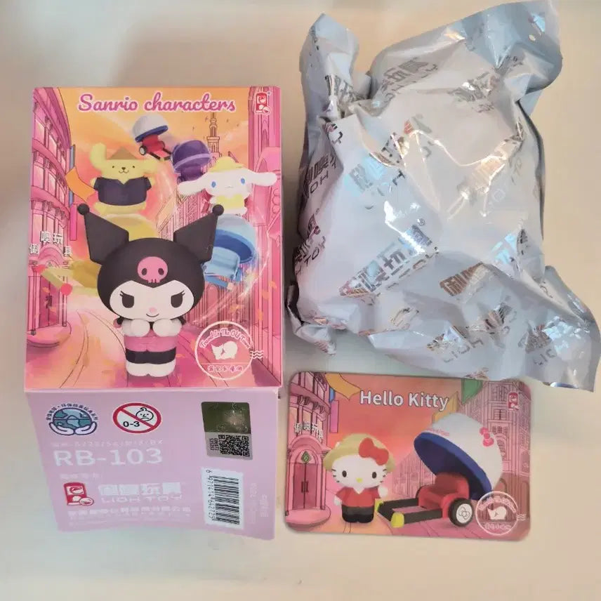 [BUNJANG] Sanrio Random Figure - Hello Kitty Lear Car Figure (Sealed) / [미개봉] 산리오 랜덤 피규어 > 헬로키티 리어카 피규어