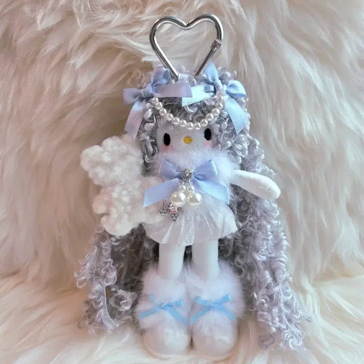 [BUNJANG] Hello Kitty Custom Long-Legged Kitty Plush Doll / 헬로키티 커스텀 롱다리키티 인형