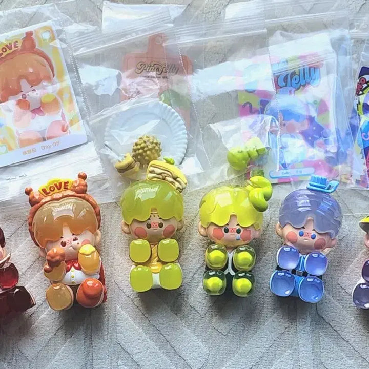 [BUNJANG] Pinocchio Cherry Tree Cherry Blossom Friends Miniature Set / 피노젤리 6종 일괄