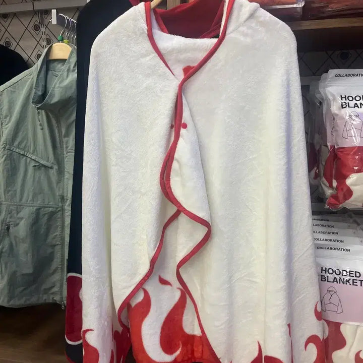 [BUNJANG] SPAO Naruto Hokage Blanket (Sealed) / 현물)스파오 팝업 나루토 호카게 담요 미개봉
