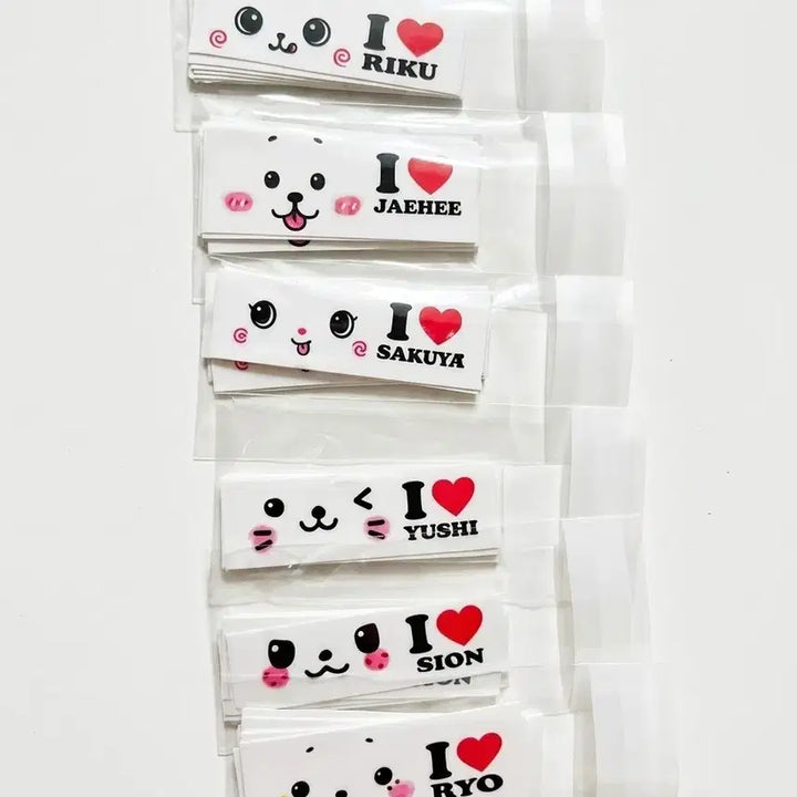 [BUNJANG] NCT Wish Wish Doll Face Sticker Set / !인기! 엔위시 위시돌 얼굴 스티커 리쿠쿠리유우시버블냥시온시오닝엔시티위시