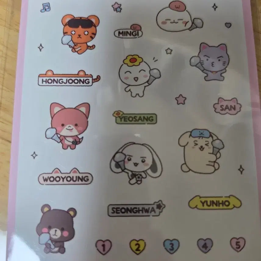 [BUNJANG] ATEEZ Official Lightstick Sticker / 에이티즈 공식 응원봉 스티커