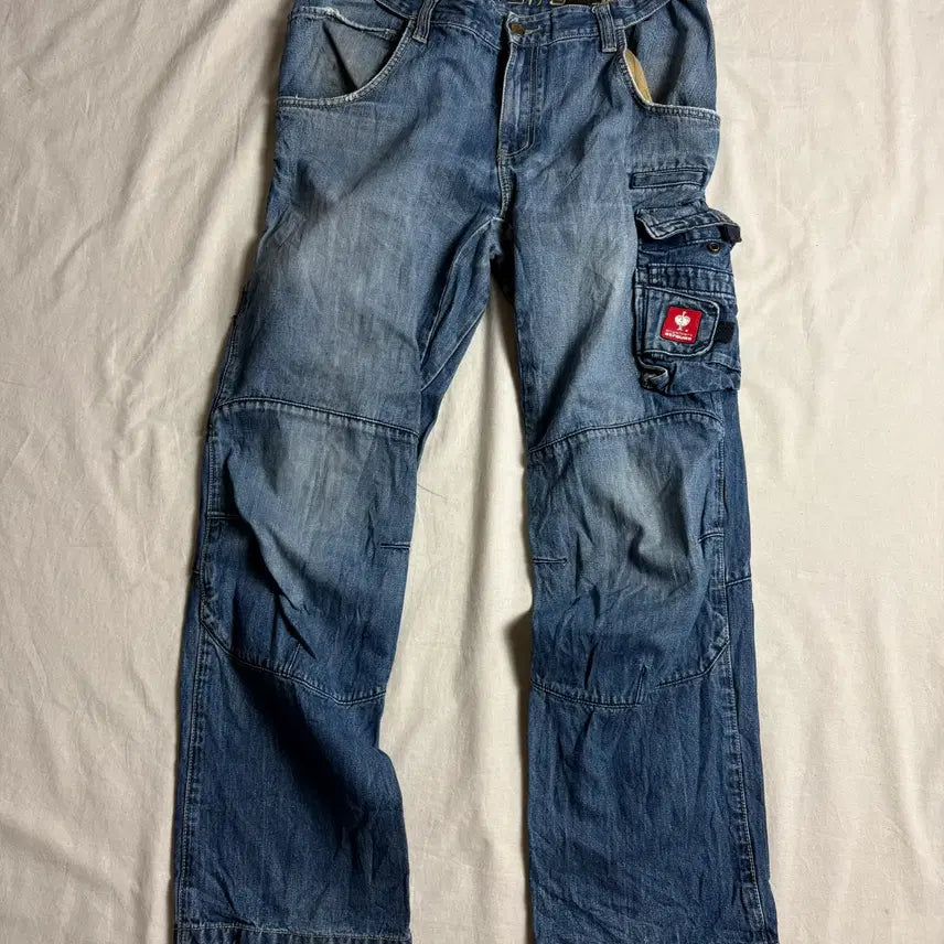 [BUNJANG] Strauss Denim Work Pants / Strauss 스트라우스 데님 워크 팬츠 36