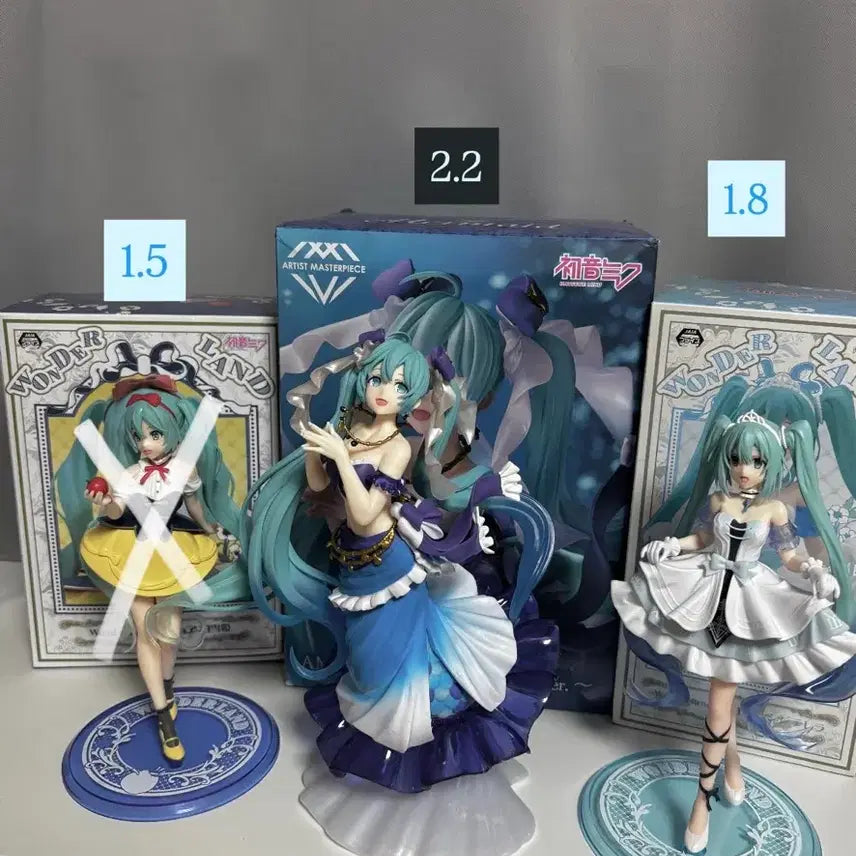 [BUNJANG] Hatsune Miku Cinderella Ver. Figure / 신데렐라 머메이드 하츠네 미쿠 피규어
