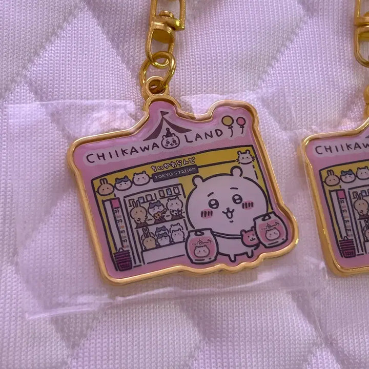 [BUNJANG] Chiikawa Usagi Hachiware Tokyo Character Street Limited Metal Keyholder Set / 희귀) 치이카와 우사기 하치와레 도쿄캐릭터스트리트 한정 금속 키홀더 세트