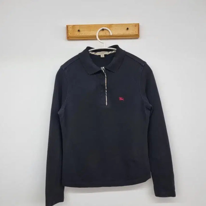 [BUNJANG] Burberry Long Sleeve Polo Shirt / 버버리 카라 긴팔 티셔츠