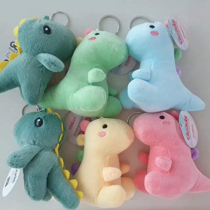 [BUNJANG] Dinosaur Plush Keychain New / 개당가격)공룡 인형 키링 새상품