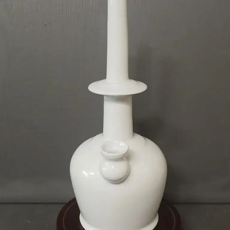 [BUNJANG] Yuk San Kim Young Soo White Porcelain Vase / 백자 정병 앤틱 소품.육산 김영수