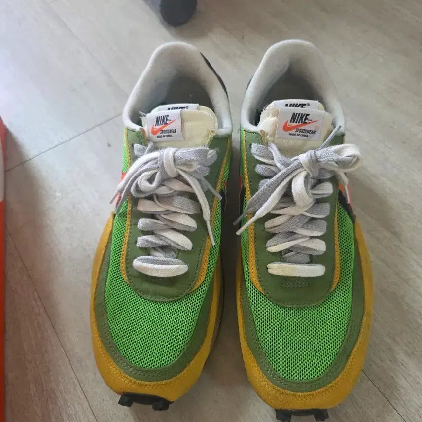 [BUNJANG] Nike x Sacai LD Waffle Multi Green / [275]사카이 x 나이키 Ld 와플 멀티 그린 노초