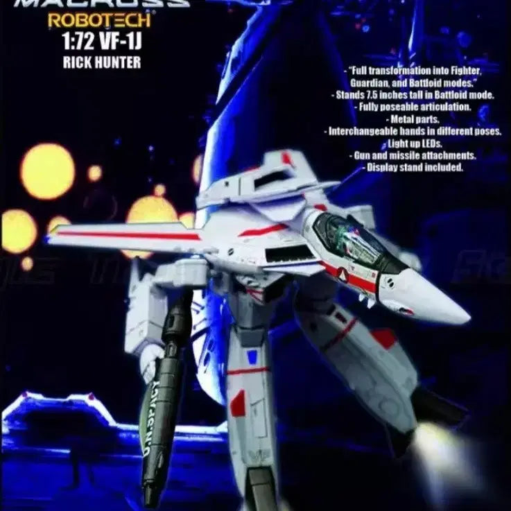 [BUNJANG] Kidsconcept 1/72 Macross VF-1J Ichijo Hikaru Custom - 2.5 Upgrade Version / 1/72 마크로스 VF-1J 이치죠 히카루 전용기