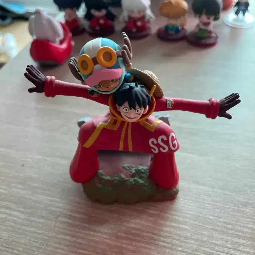 [BUNJANG] Luffy &amp; Chopper Figure Set / 루피&amp;쵸파 피규어