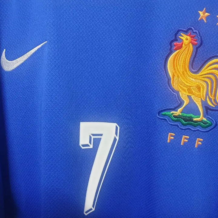 [BUNJANG] France National Team Griezmann Replica Home Jersey 2024-26 - Official Patches - International XL / (새제품) 24-26 그리즈만 홈 프랑스 레플리카 유니폼 풀오피셜 패치