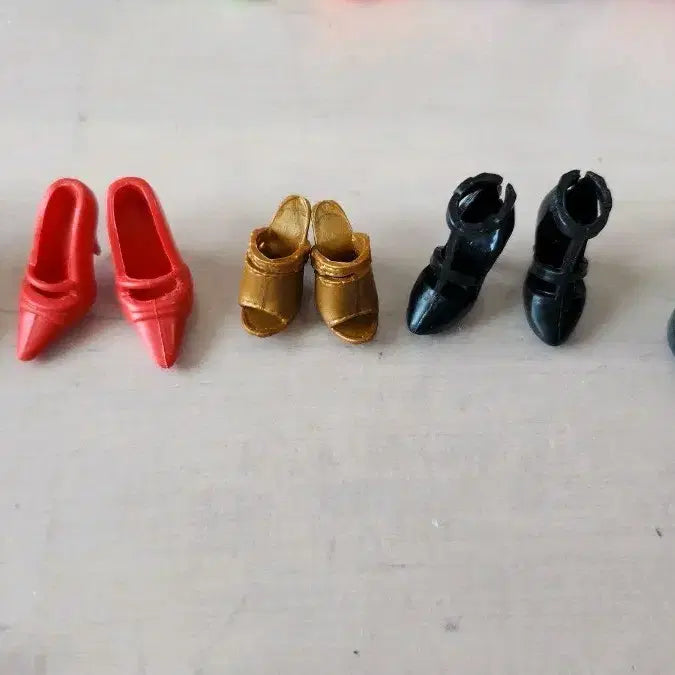 [BUNJANG] Barbie Doll Shoes Set (5 Pairs) / 바비 인형 신발 세트 5