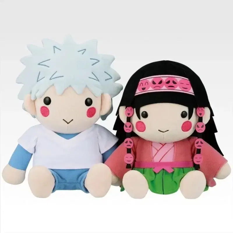 [BUNJANG] Hunter x Hunter Ichiban Kuji Lottery Prize A Killua Alluka Doll Set / (반택포5) 헌터헌터 제일복권 쿠지 A상 키르아 아르카 인형