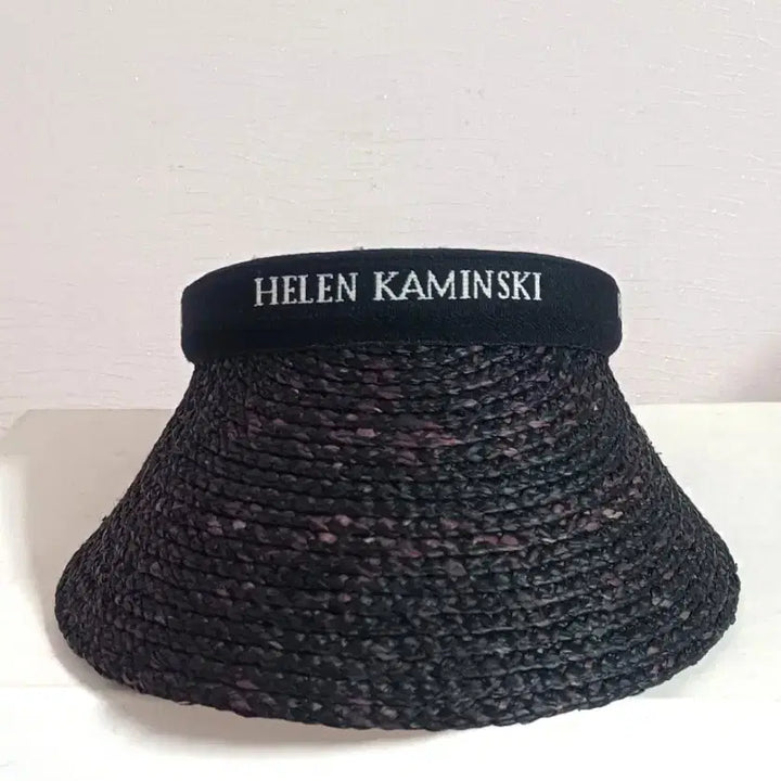 [BUNJANG] Helen Kaminski Alecia Raffia Visor Sun Cap Black / 정품] 헬렌카민스키 알레치아 라피아 바이저 썬캡 (블랙)