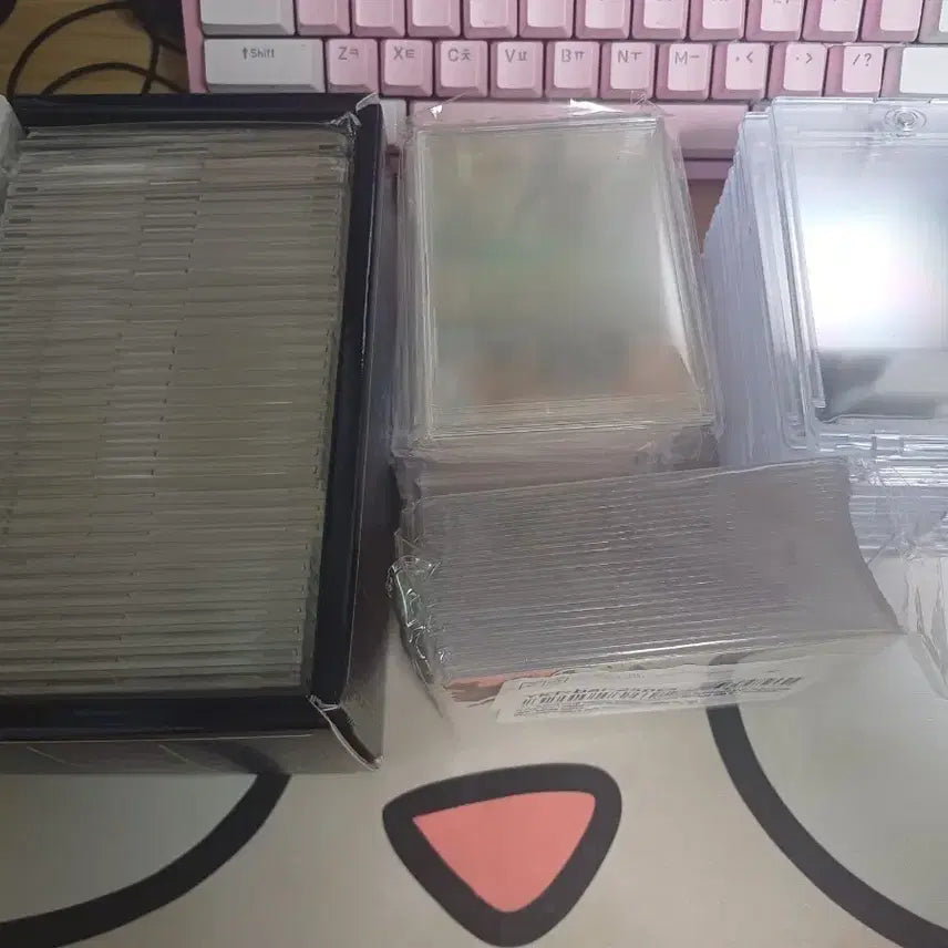 [BUNJANG] Plastic Card Cases Bundle Set / 카드보관용 알리산 플라스틱 케이스, 자석케이스 일괄