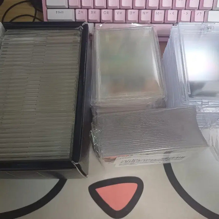 [BUNJANG] Plastic Card Cases Bundle Set / 카드보관용 알리산 플라스틱 케이스, 자석케이스 일괄