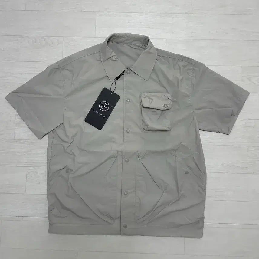 [BUNJANG] Kalapatar Nylon Pocket T-Shirt - Medium / 칼라파타르 나일론 포켓 반팔 셔츠 M