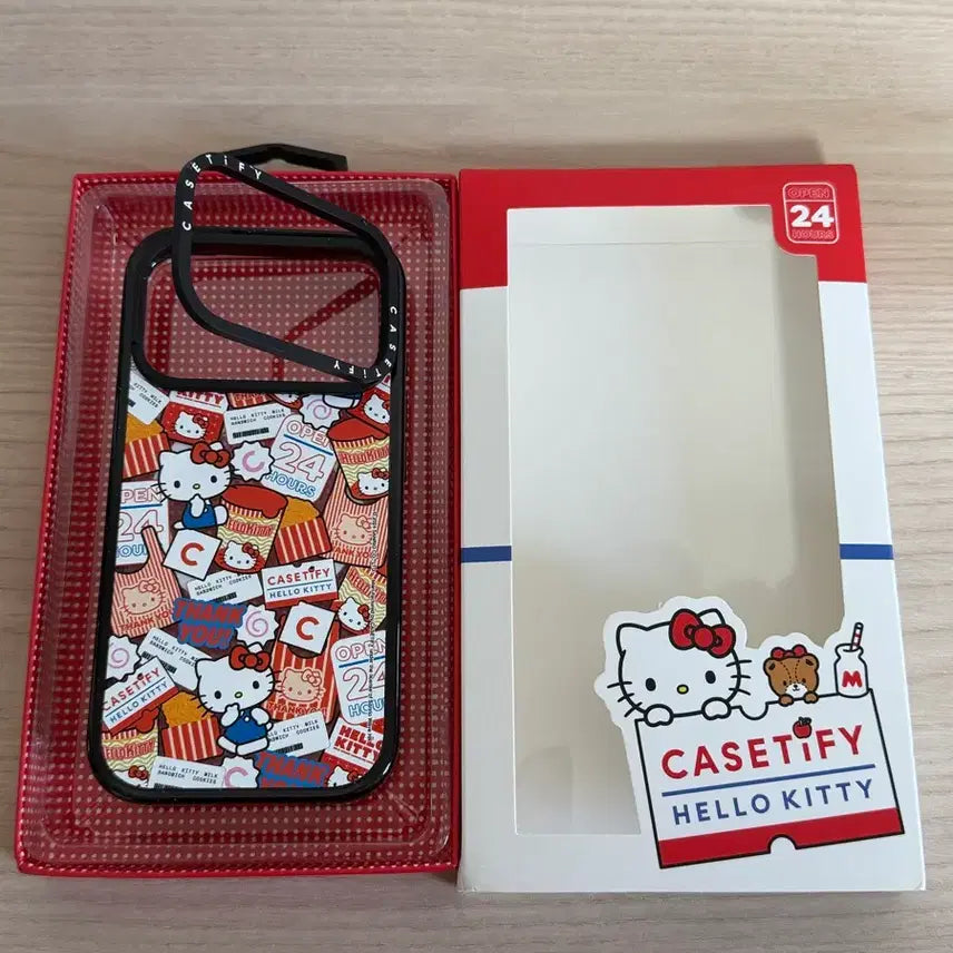 [BUNJANG] CASETiFY iPhone 17 Pro Hello Kitty Edition &amp; Heart Mirror Ring Stand Case / 아이폰 17프로 케이스티파이