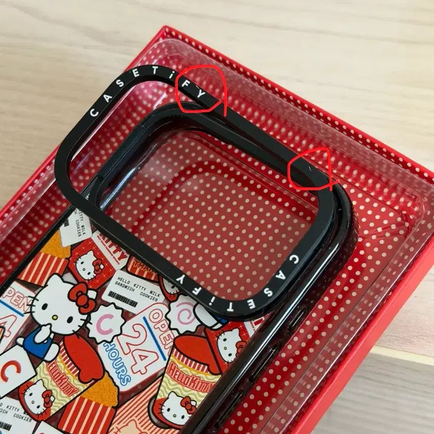 [BUNJANG] CASETiFY iPhone 17 Pro Hello Kitty Edition &amp; Heart Mirror Ring Stand Case / 아이폰 17프로 케이스티파이