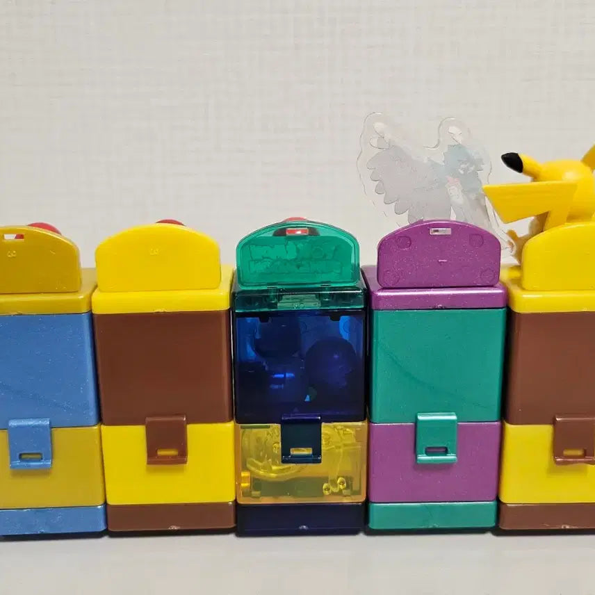 [BUNJANG] Pokemon Classic Gachapon Machine Set (5 Types) / 포켓몬스터 고전 가챠머신 5종 판매합니다