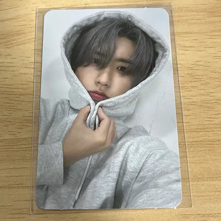 [BUNJANG] Stray Kids Han Hoodie Photocard / 스키즈 한 후드포카