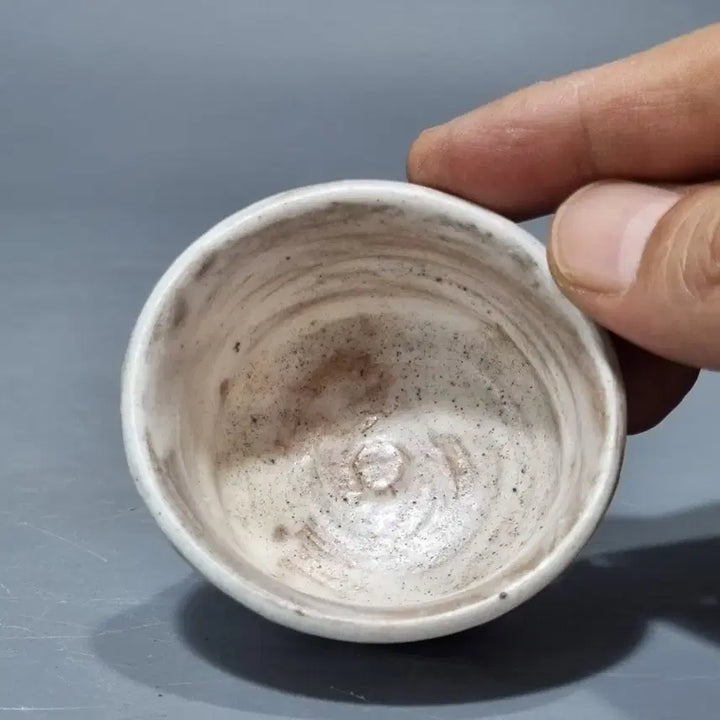 [BUNJANG] Gu Yal Dawon Tea Bowl / 귀얄 다완 찻잔. 지름6.5 높이 4.1