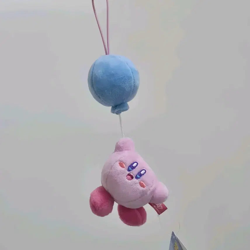 [BUNJANG] Kirby Plush Keychain Sky Enjoyment Kirby / 별의 커비 인형 키링 하늘 만끽 커비