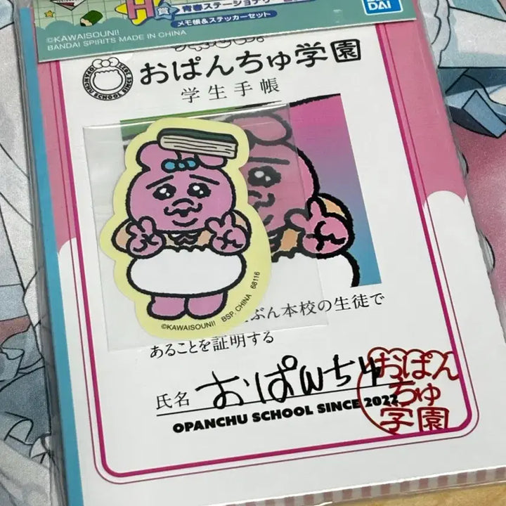 [BUNJANG] Opanchu Usagi Sticker &amp; Memo Set / 오빤쮸 우사기 빤쭈 토끼 쿠지 H상 메모, 스티커 세트