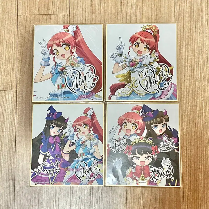 [BUNJANG] Pripara Aromageddon Mikang Autographed Shikishi Bundle Set / 일괄) 프리파라 아로마겟돈, 미캉 싸인 색지