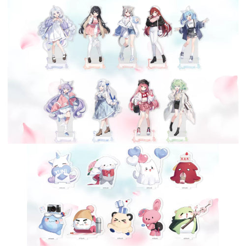 [BUNJANG] Stellive Spring Blossom Date Acrylic Standee Bundle Set / 스텔라이브 봄빛데이트 아크릴 일괄