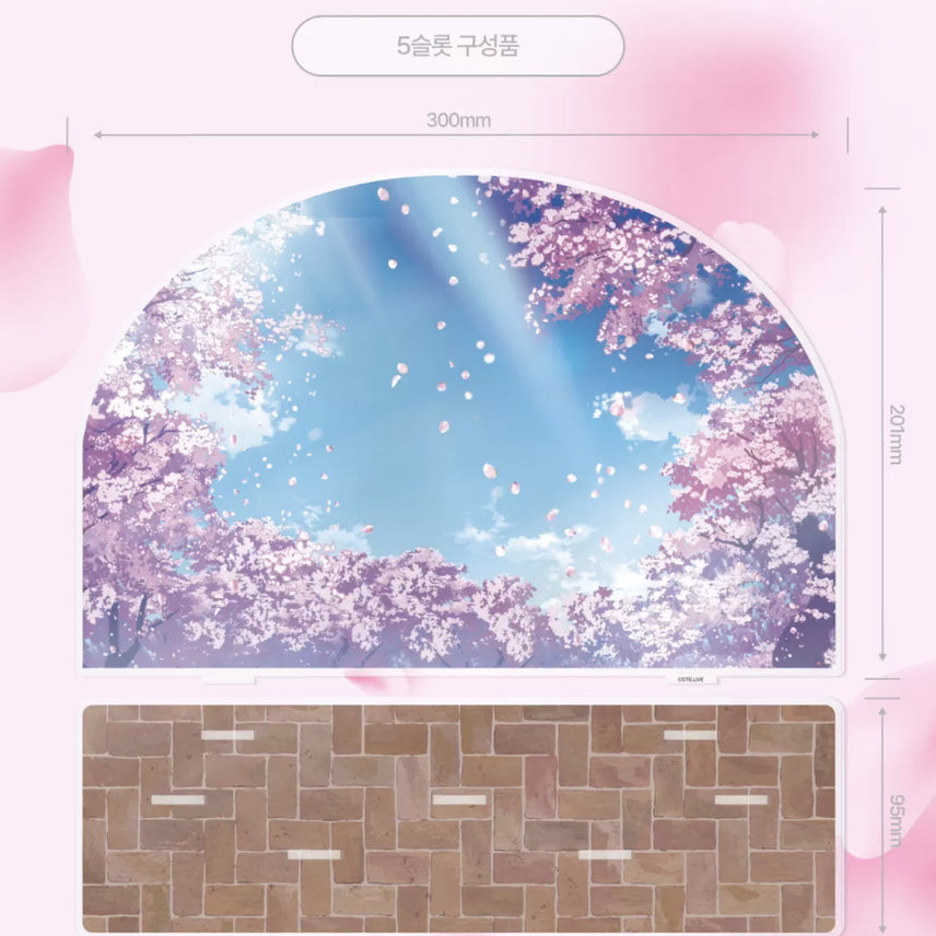 [BUNJANG] Stellive Spring Blossom Date Acrylic Standee Bundle Set / 스텔라이브 봄빛데이트 아크릴 일괄