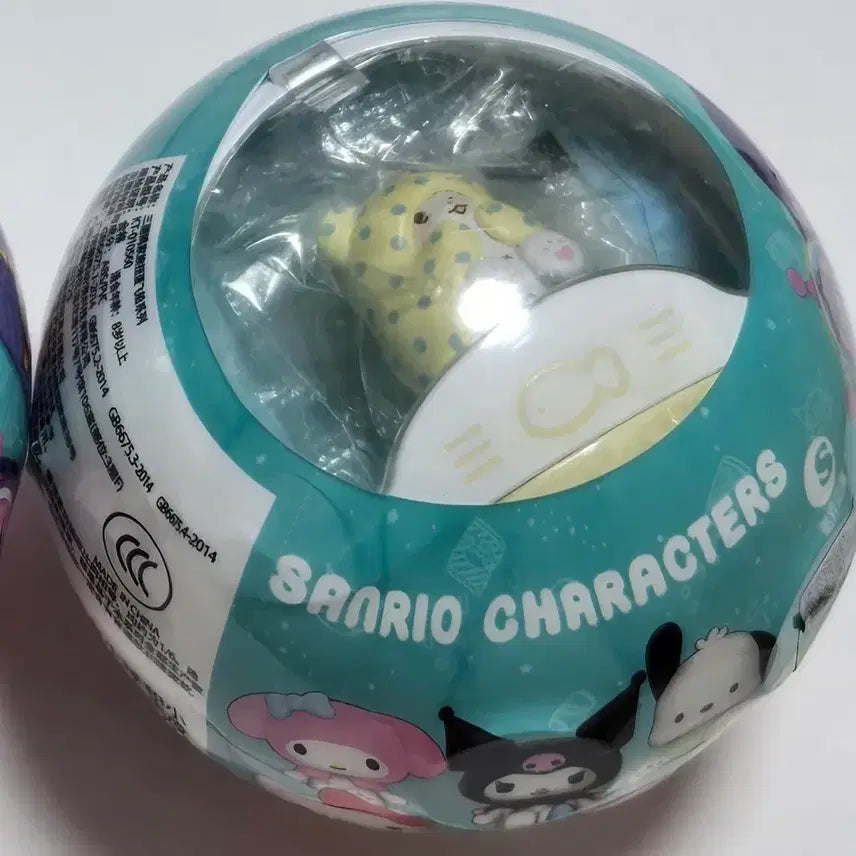 [BUNJANG] Sanrio Spaceship Gacha Dinguri Days Capsule Assembly Figure / [미개봉]산리오 우주선 가챠 딩구리데이즈 캡슐 조립 피규어
